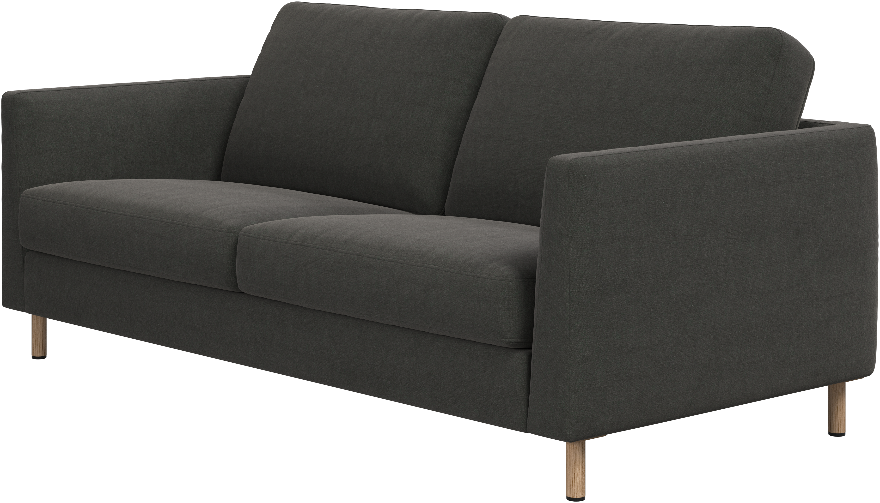 BoConcept ボーコンセプト2.5人ソファ総本革黒I.D.V.2